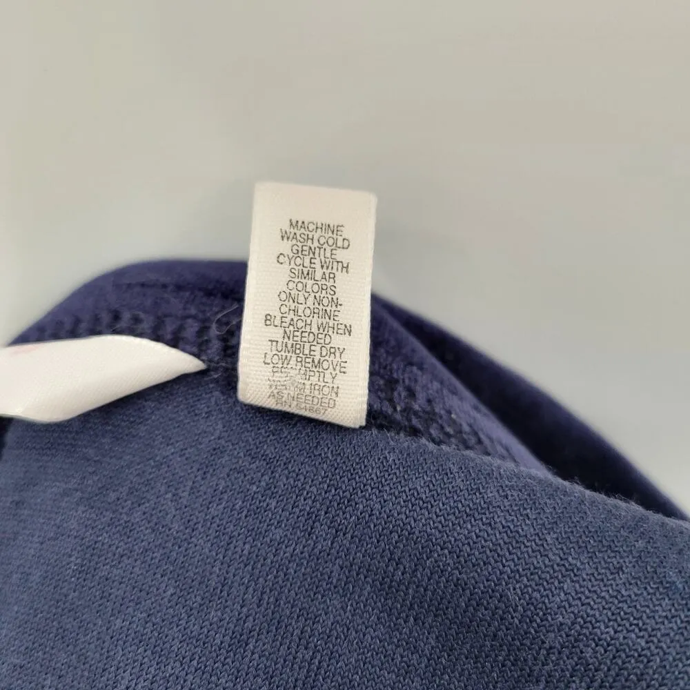 Vintage Victorias Secret Country Jumpsuit Pajamas Medium Blue Velvet Cottagecore - Image 12