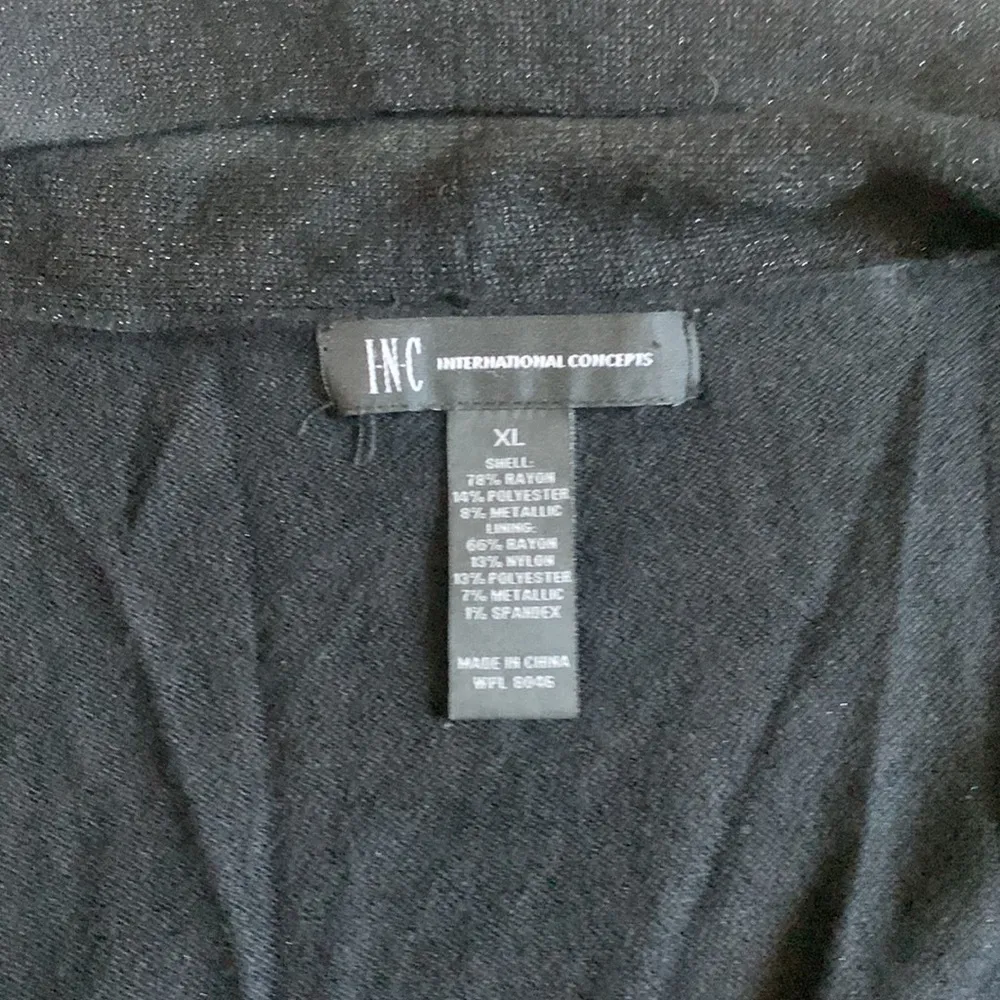 INC  black sweater - Image 3