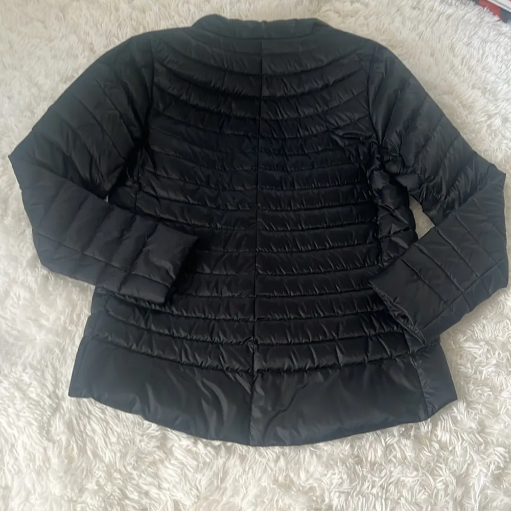 Puffer Jacket Lightweight Color Black Size XS P2P 18” EUC - Like New - Image 6