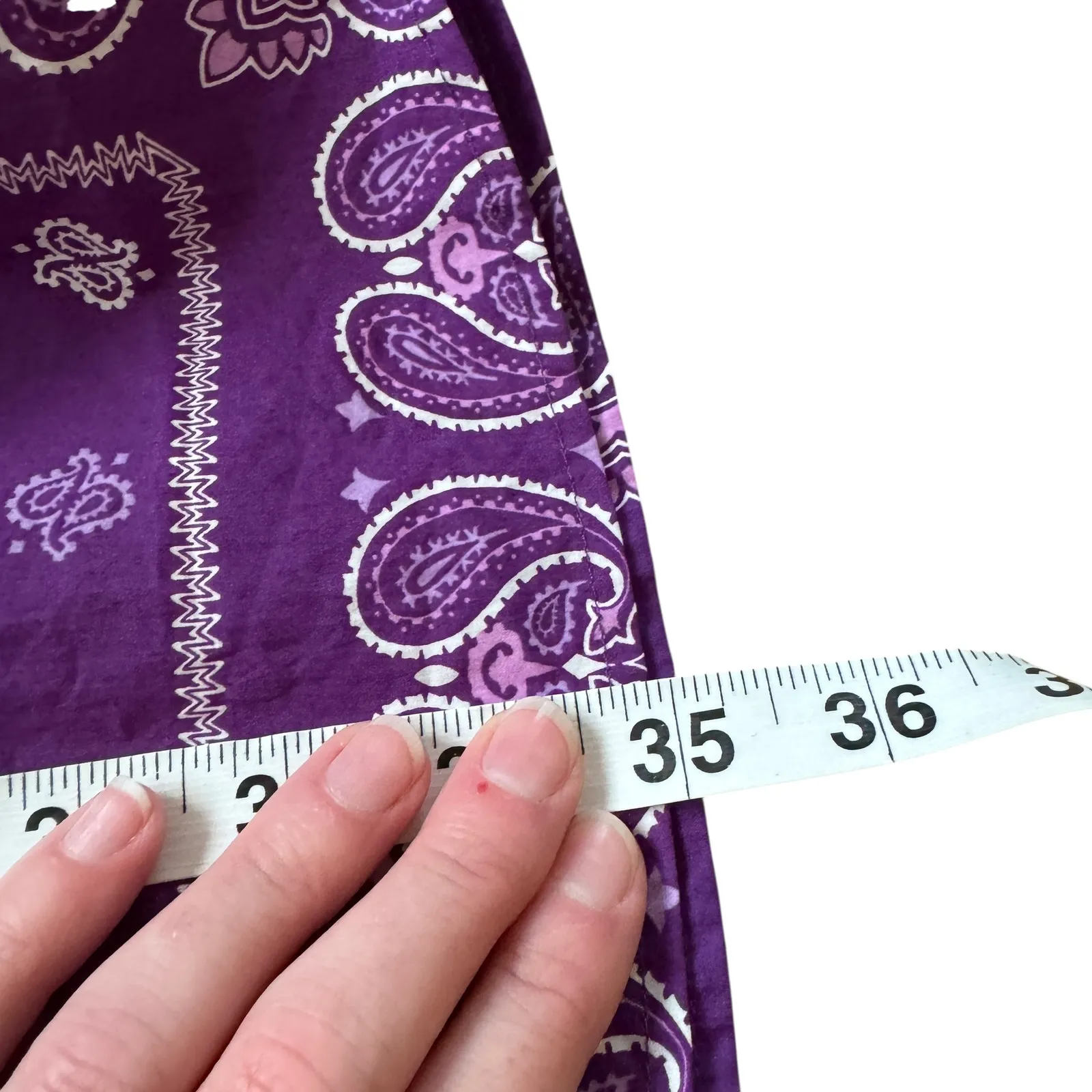 Maje Purple Paisley Mini Dress - Image 13