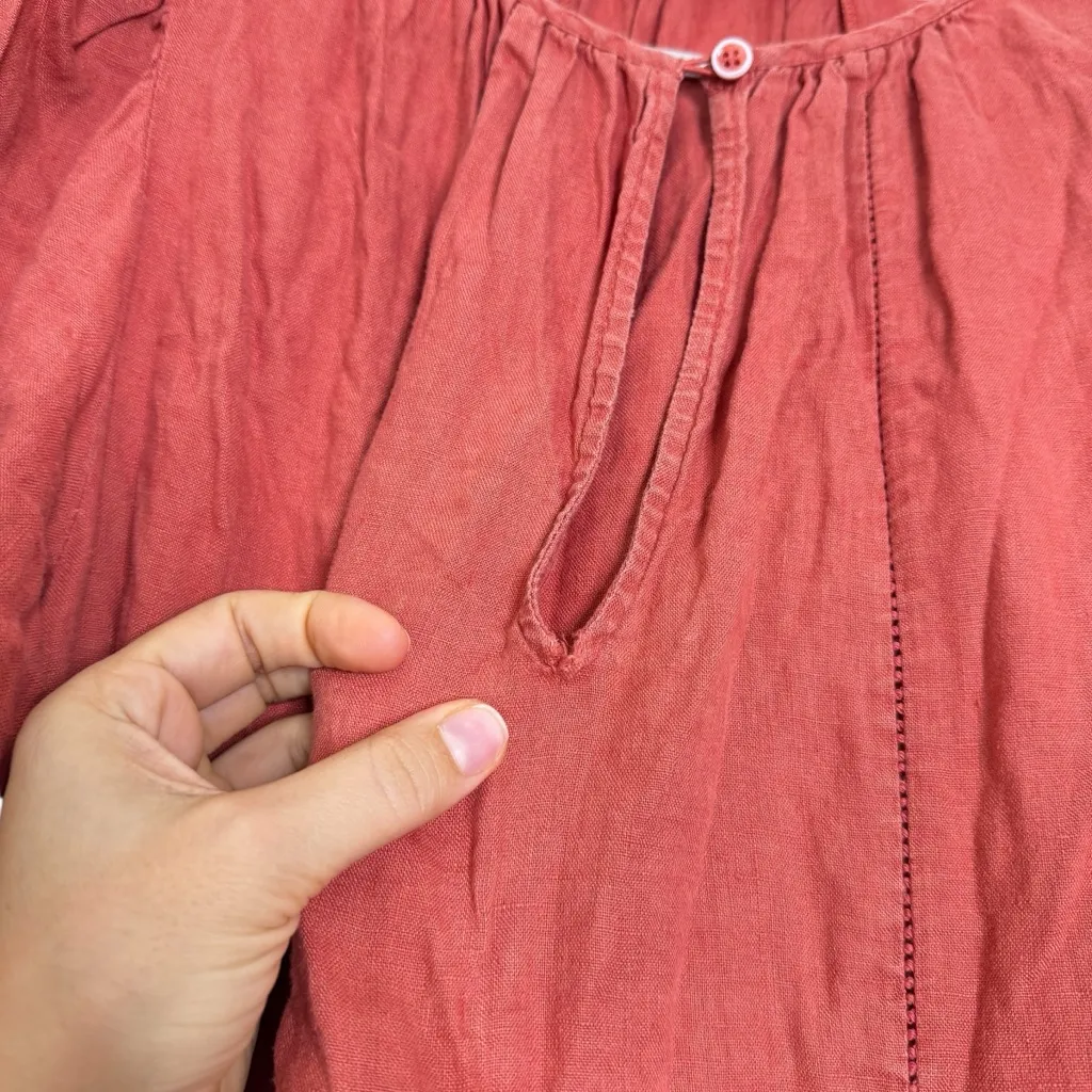 Vanessa Bruno Arabelle Maxi Linen Dress Size 10 - Image 9