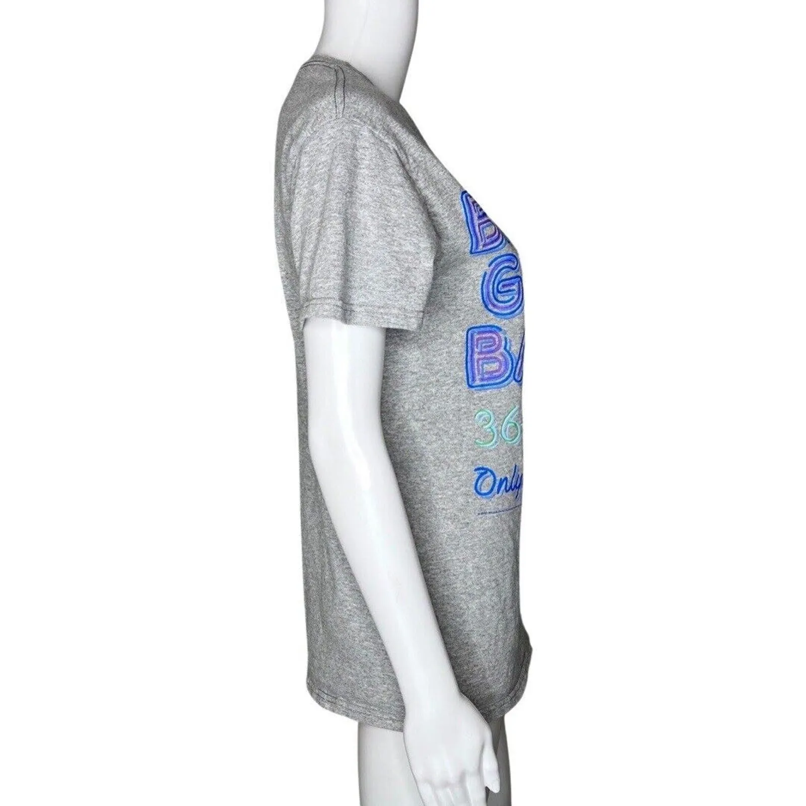 SirMixaLot Shirt Womens Small Gray Baby‎ Got Back Graphic Tee Music Rapp Casual - Image 2