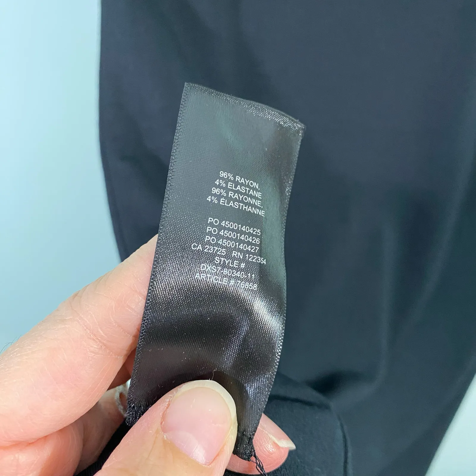 Aritzia Wilfred Free Women's Black Crew Neck Go To T-Shirt Dress Size XS - Image 6