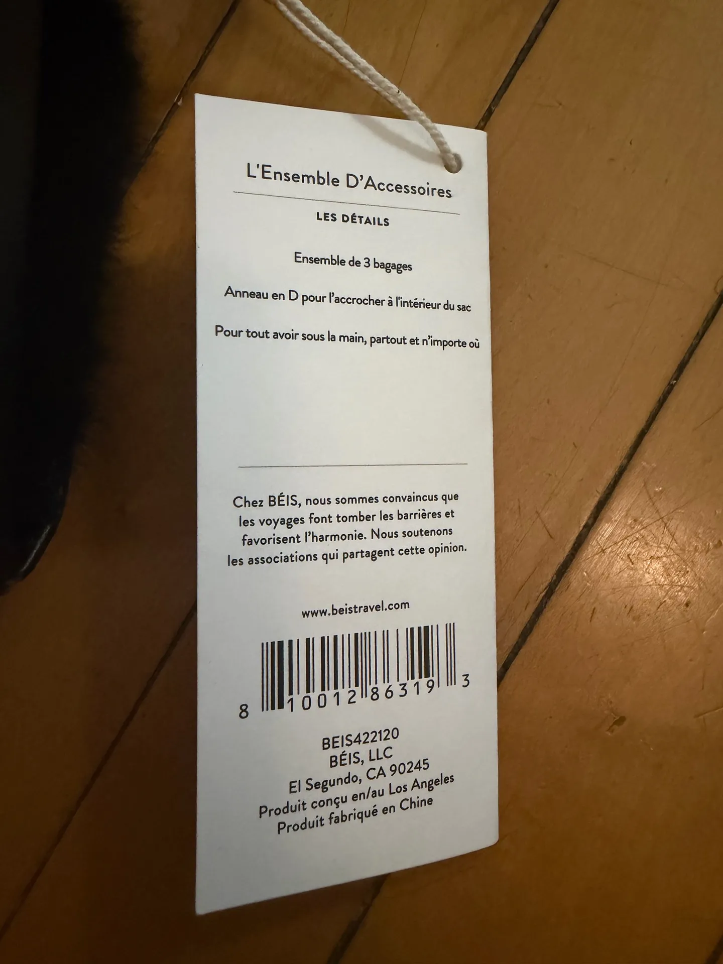 BEIS NWT  the Koozie Sling in black - Image 7