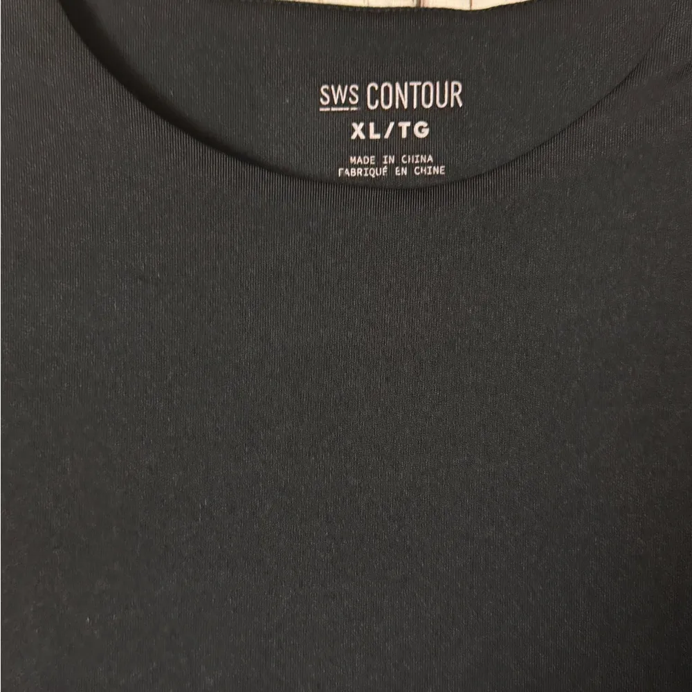 SWS Contour Black Long Sleeve Bodysuit Sz XL - Image 5