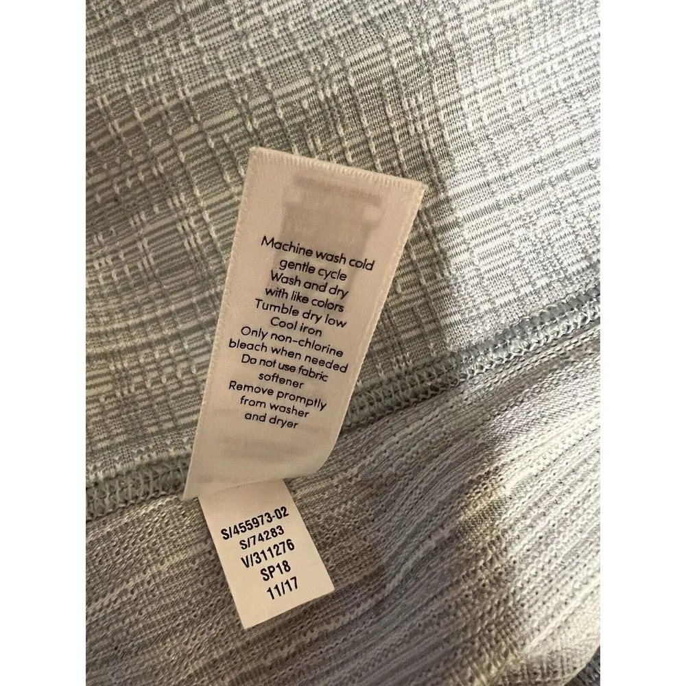 Women’s Athleta High Rise Jacquard Chaturanga Tight Leggings Gray Size XLT - Image 7