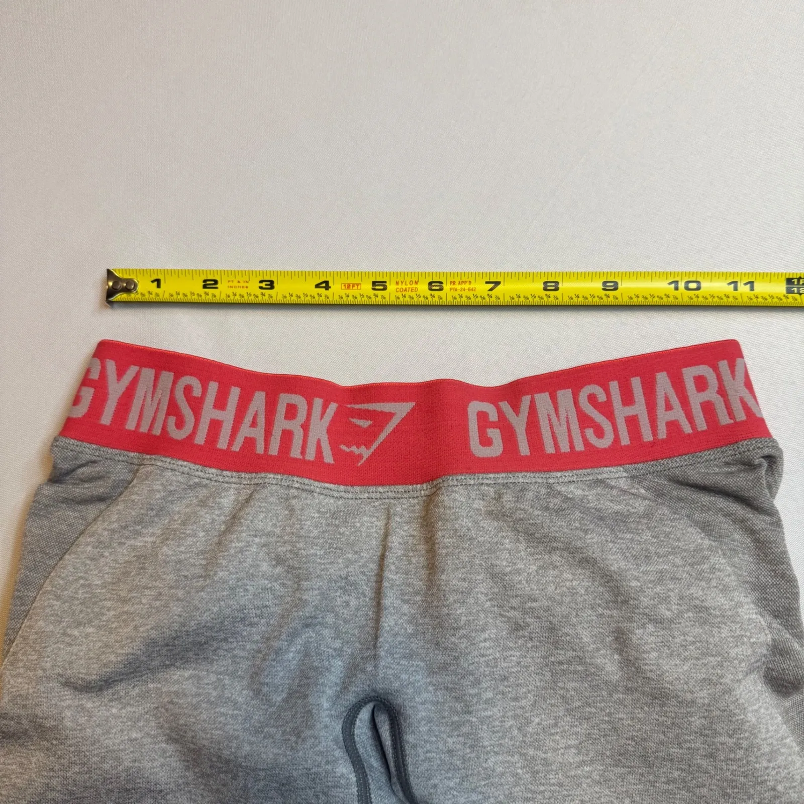 Gymshark Seamless Grey Flex Leggings Womens Athleisure Workout Fitness Size S - Image 6