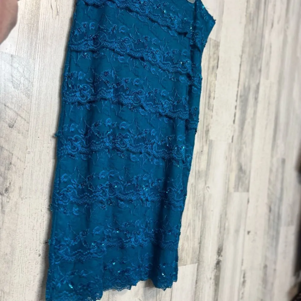 Blue dress Size L - Image 2