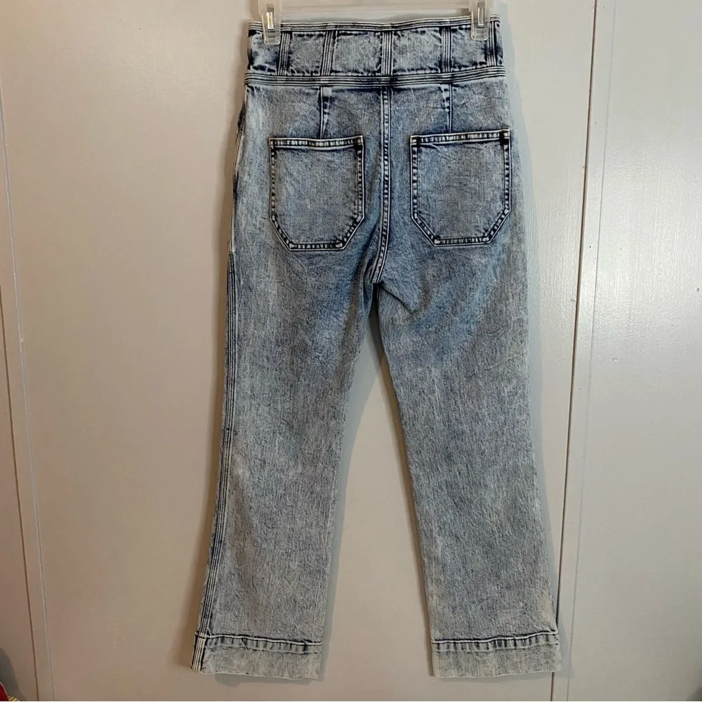 Ulla Johnson High Rise Crop Jeans Size 4 - Image 3