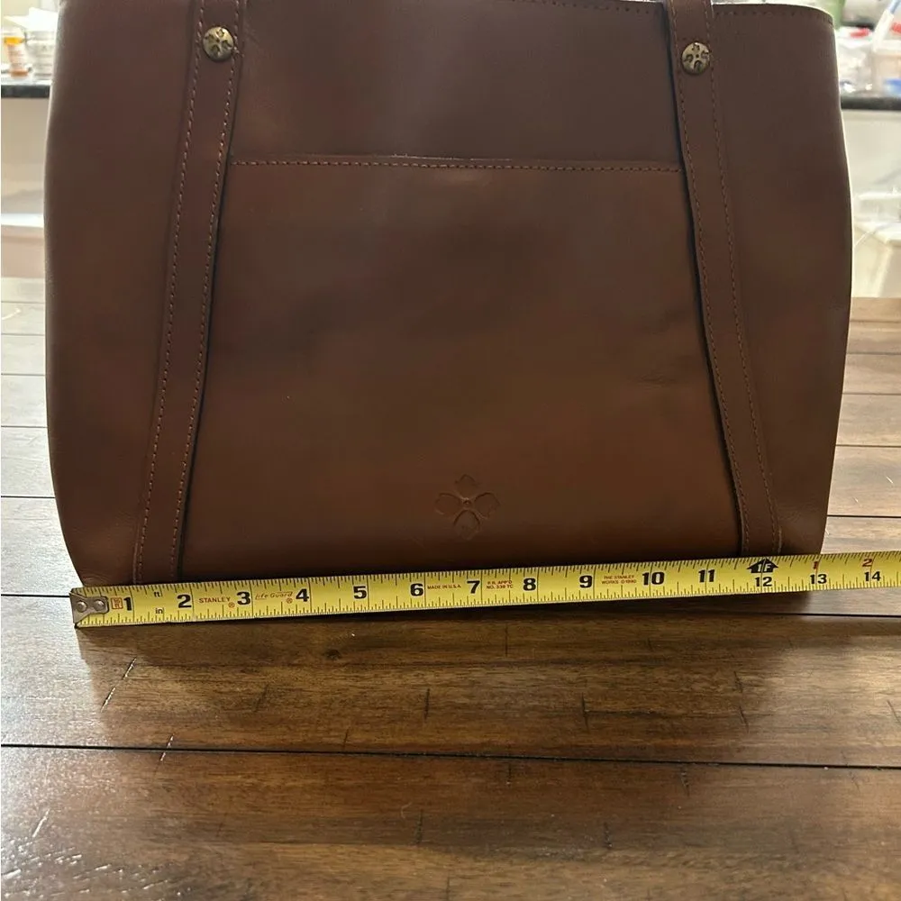 Patricia Nash Heritage Tan Chantilly Vegan Shoulder Bag Style P64501 MSRP 269.00 - Image 5