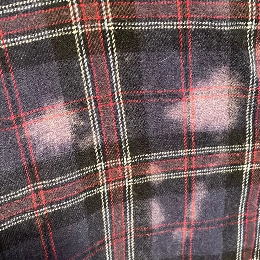 🏁🏁🏁BOGOHO 🏁🏁🏁Oddy Mixed Plaid Button Up Shirt - Image 4