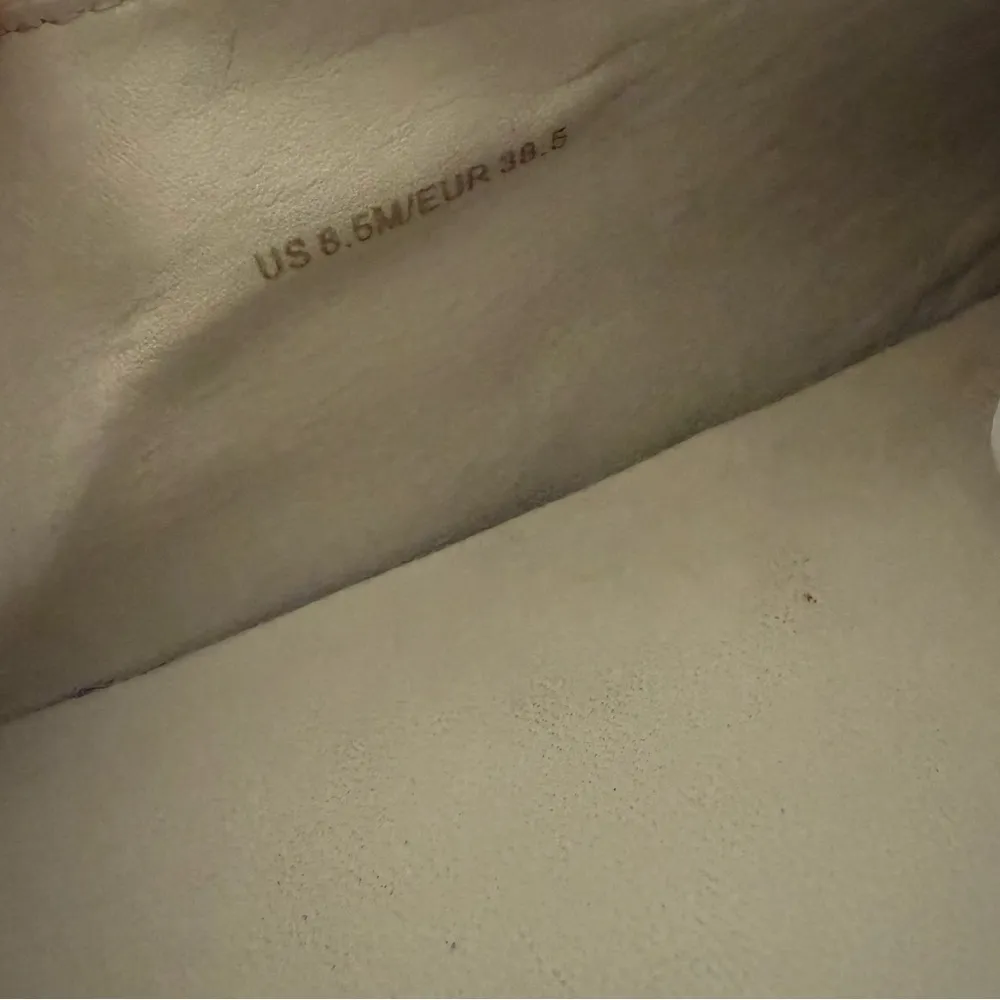 Vince Blair  Beige Canvas Slip On Sneakers size 8.5 - Image 7