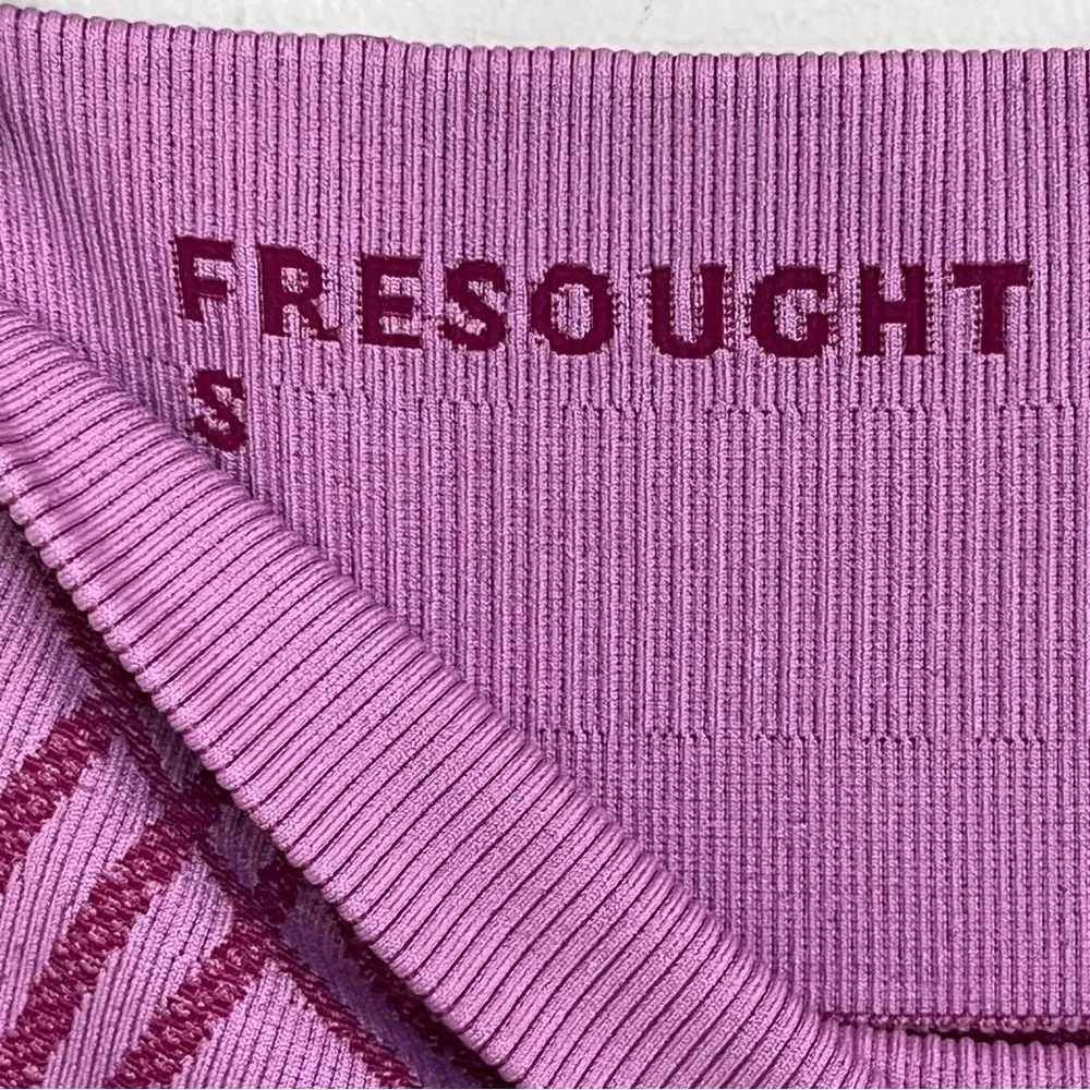 Women’s Fresought Butt Sculpting Yoga Pilates Leggings Pink‎ Size Small Pink - Image 7