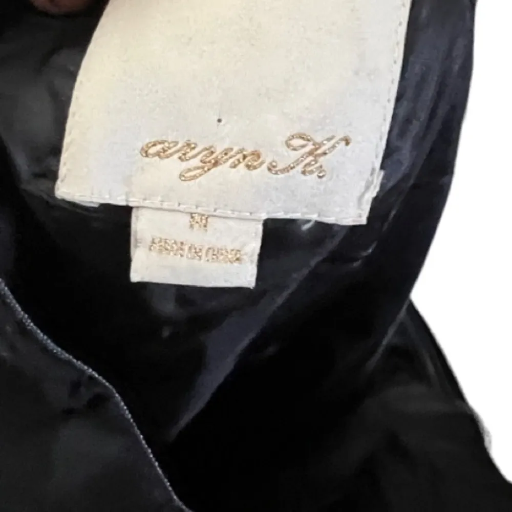 Aryn K  Strapless Black Dress - Image 4