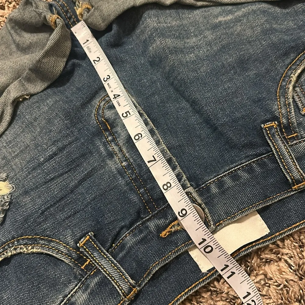 OneTeaspoon Bandits Jean Denim Shorts 27 - Image 5