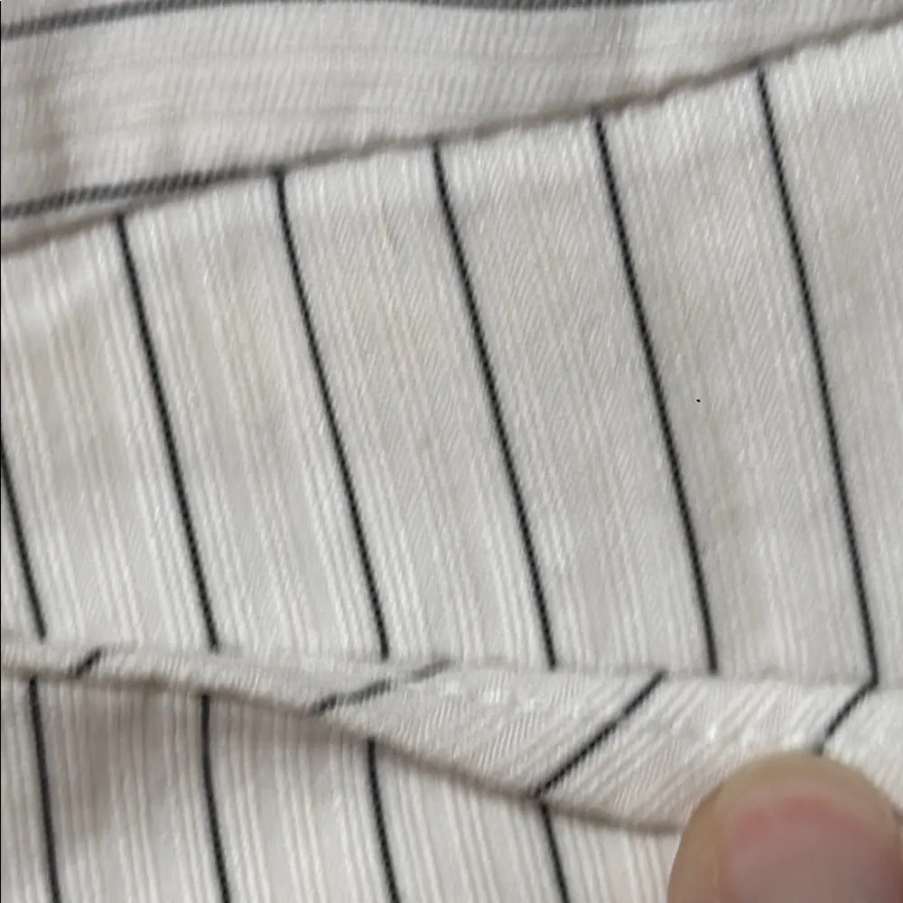 White House Black Market Pin Striped Boot Cut Pants Legacy 12R - Image 5