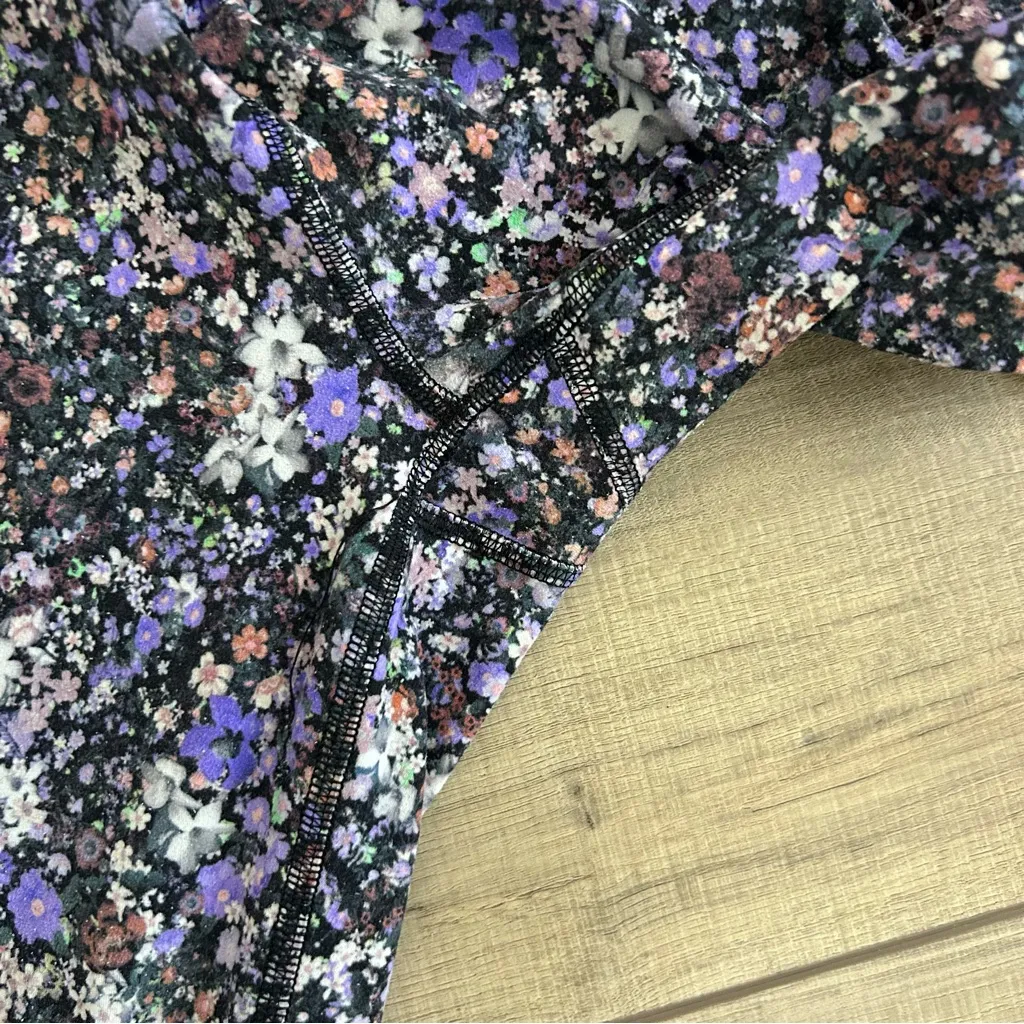 Lululemon Groove Super High Rise Flare Pant Flower Burst Multi 10 Nulu - Image 5