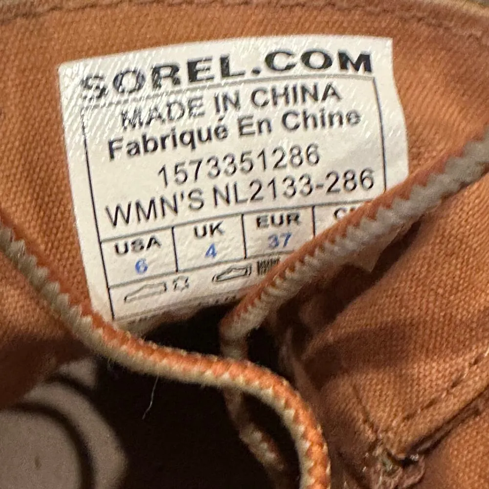 Sorel Women's Out n About Duck Boots sz 6 Leather Waterproof Boots - Image 7