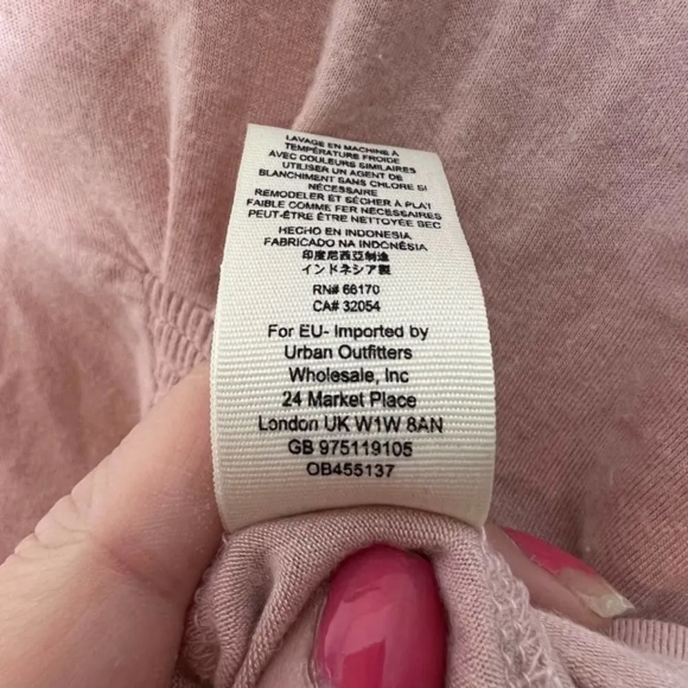 Free People Dusk Meets Dawn festival  blush pink dolman peasant top size small - Image 12