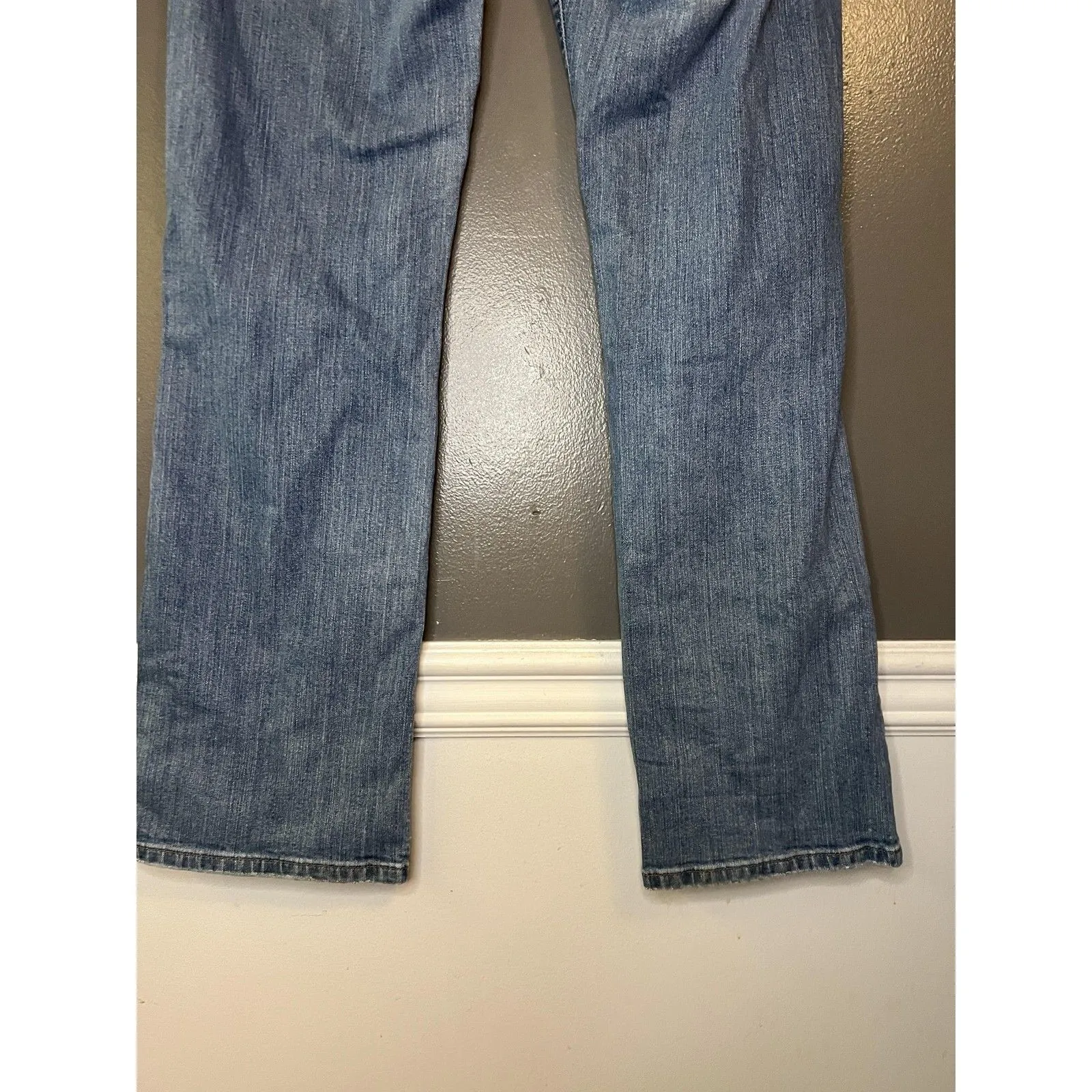 Lucky Brand Jeans Womens 6/28 Blue Light Wash Bootcut Mid Rise Zip Fly Denim - Image 7