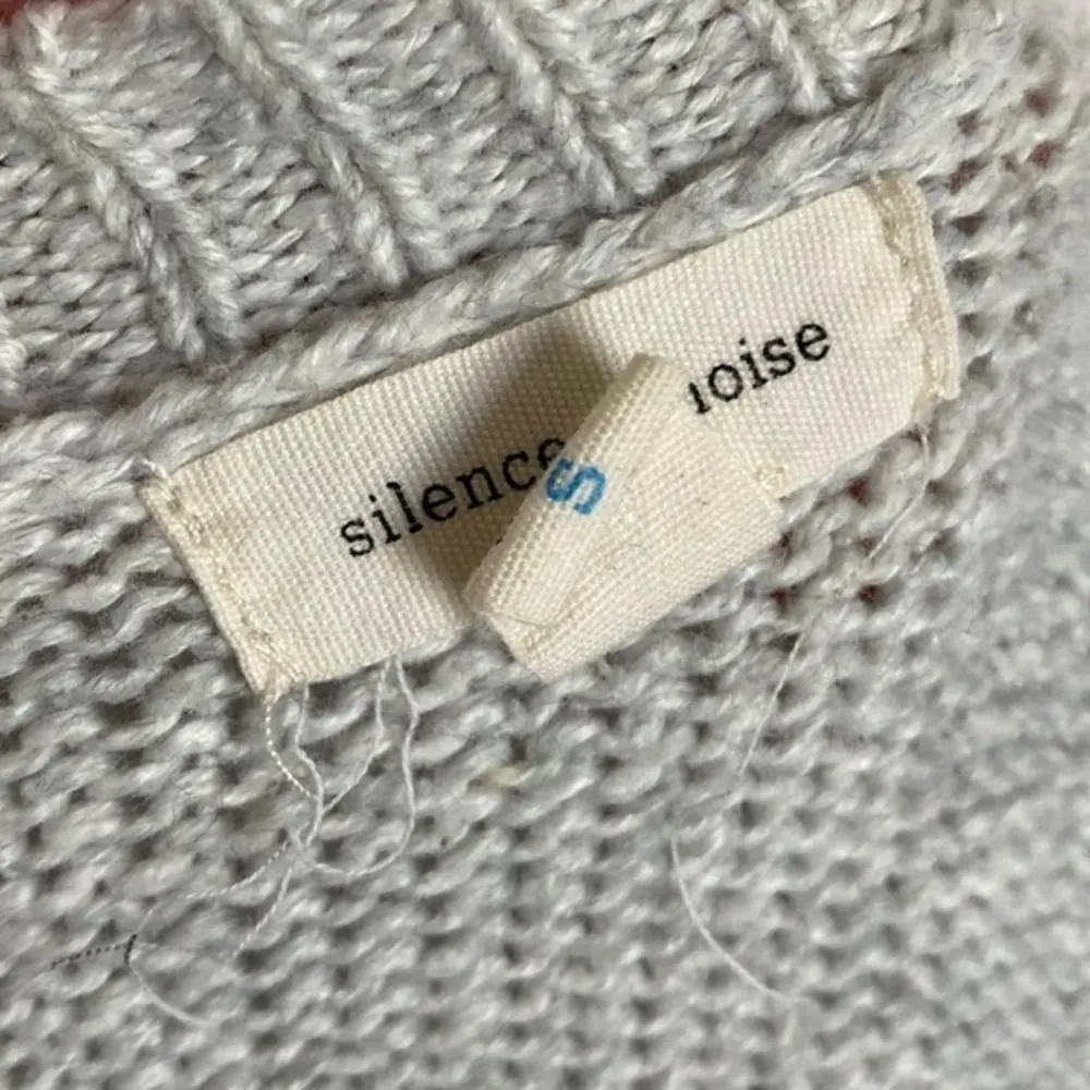 Silence & Noise • Grey Longer Length Cardigan - Image 51