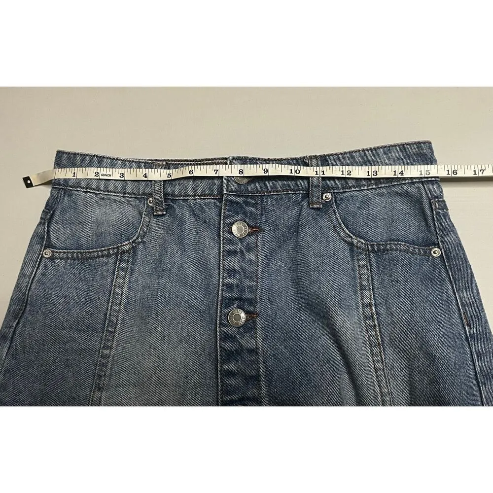 Blank Paige Denim Mini Skirt - Image 9