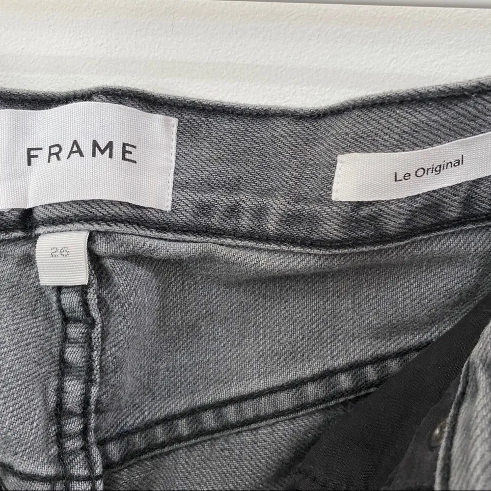 Frame Denim raw hem jeans - Image 8