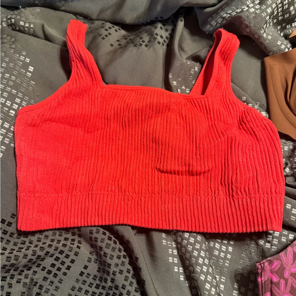 Aerie smoothie and Auden Pink Floral bras and Maurice’s large bralet - Image 6