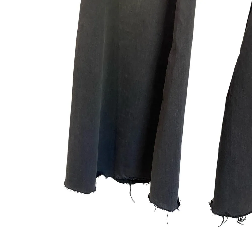 We The Free Black Wash Groovy Ultra Flare Jeans Size 27 Short - Image 3