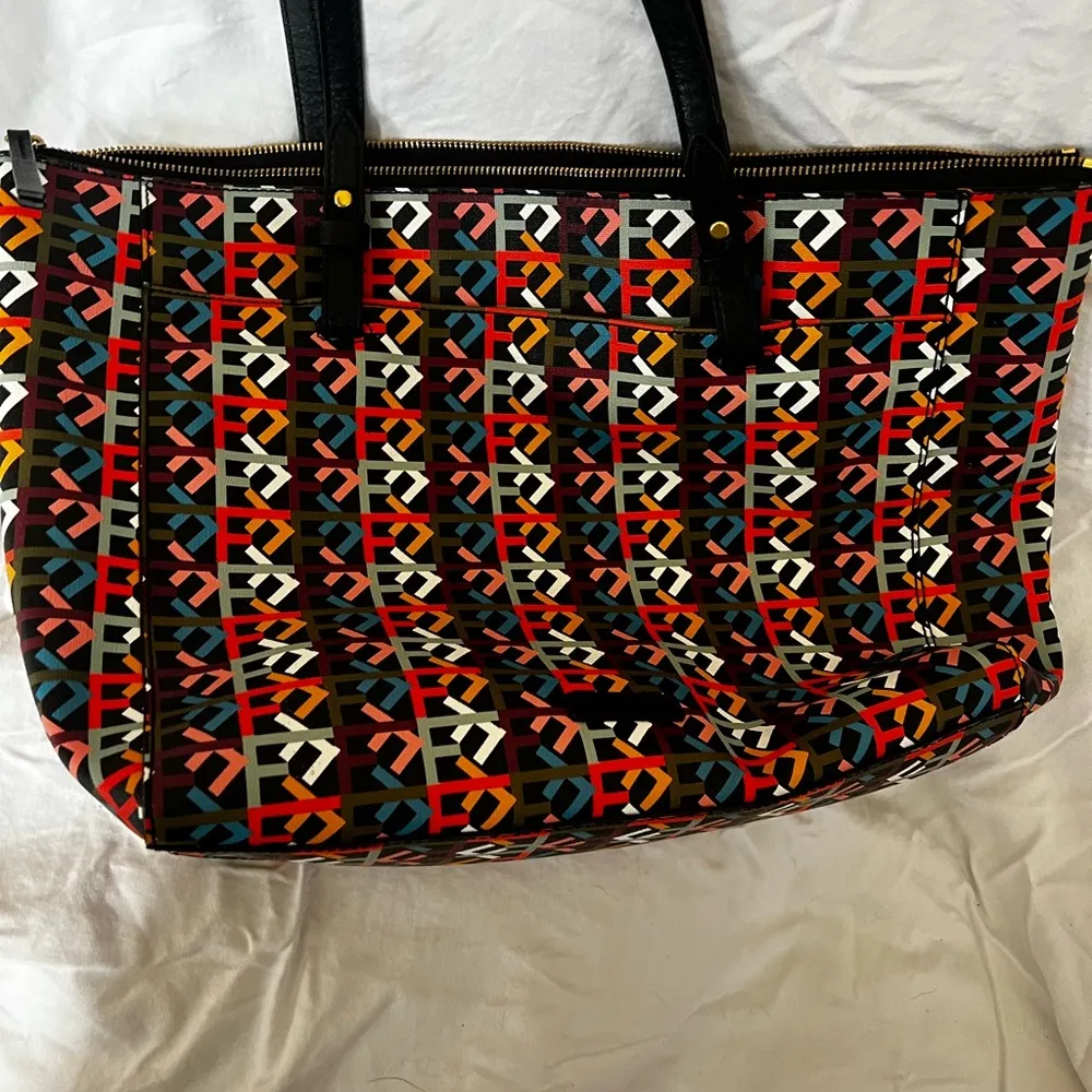 Fossil Womens Rachel Tote Multi Bag ZB7446757 - Image 2