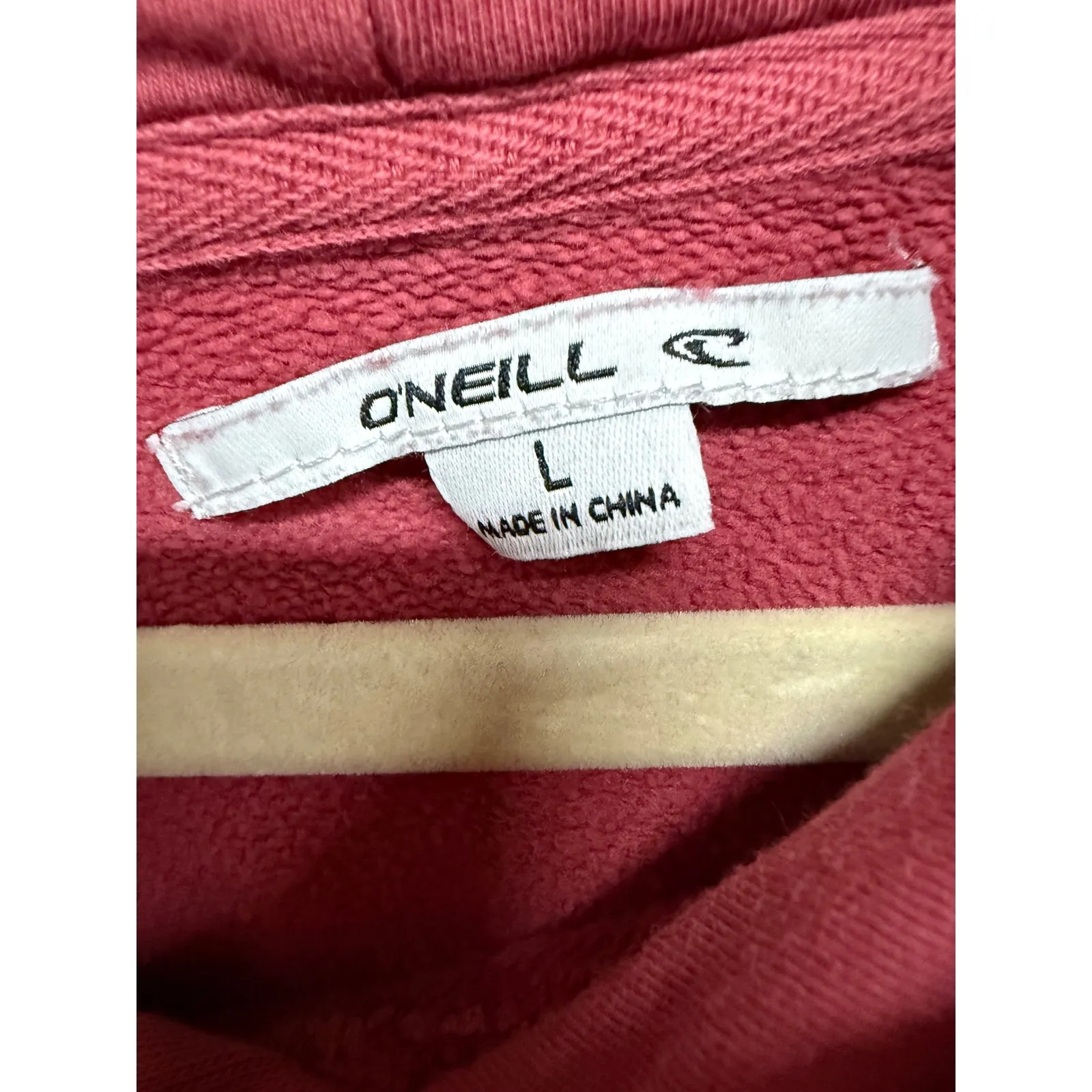 O'Neill Surf Women's Hoodie Red Skater Surfer Size Large Comfort - Image 6