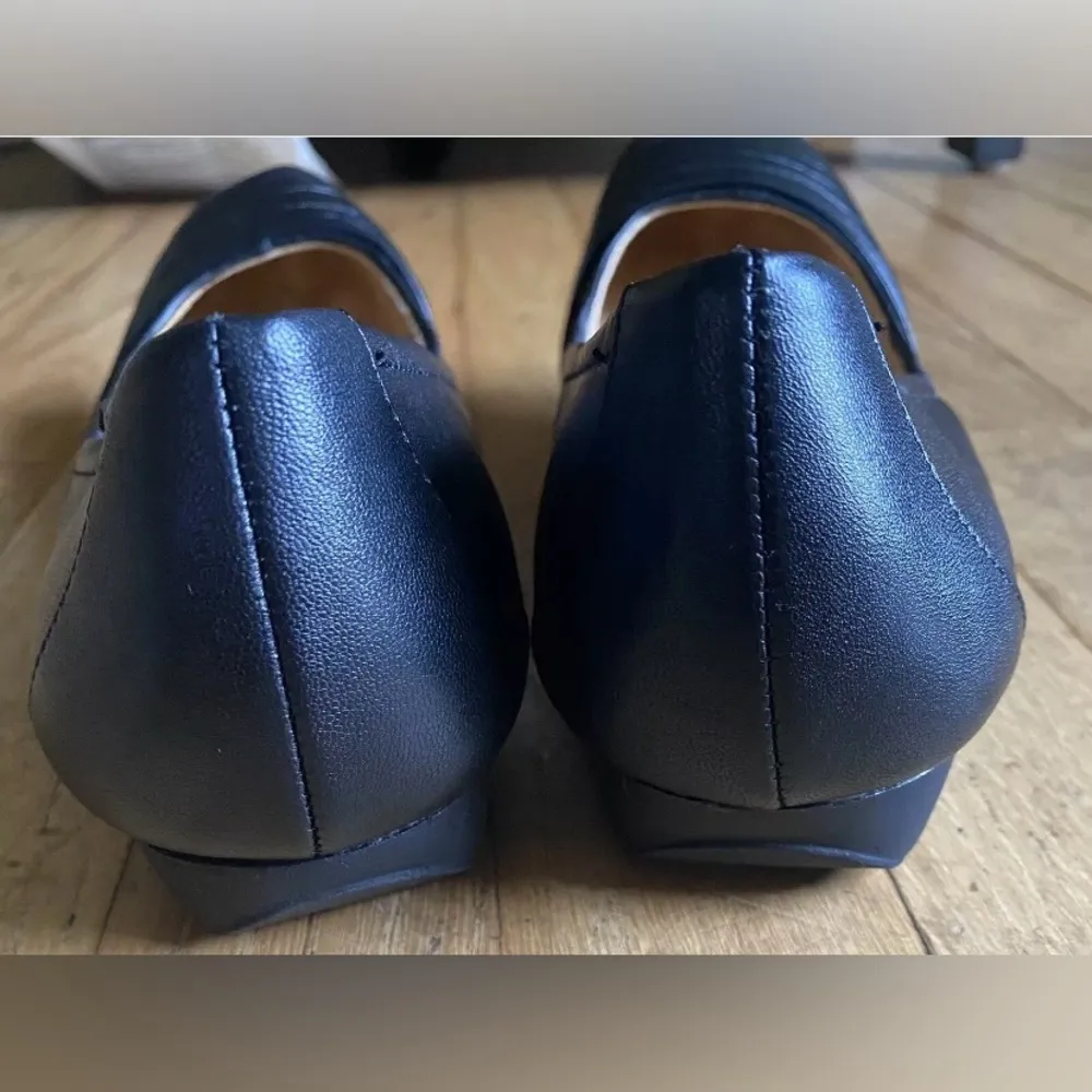 Naturalizer N5 Comfort Ballet Shoes Flats Sz 8N Virgo Black Leather Slip On - Image 8