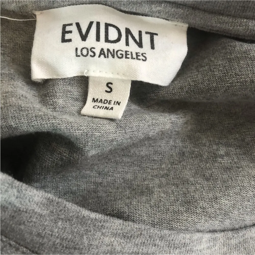 EVIDNT LA Slit Bell Sleeve Sweatshirt by ASOS Gray - Image 2