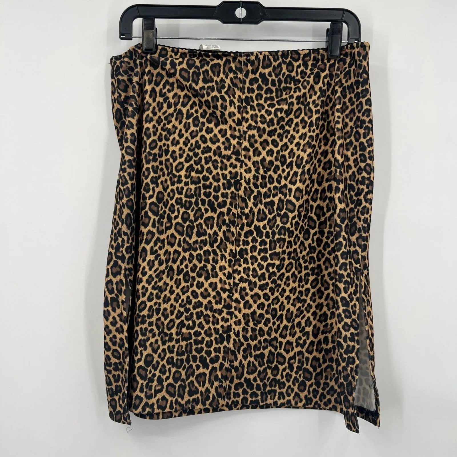 Vintage Y2K B’Way New York Womens Large Cheetah Print Skirt - Image 5