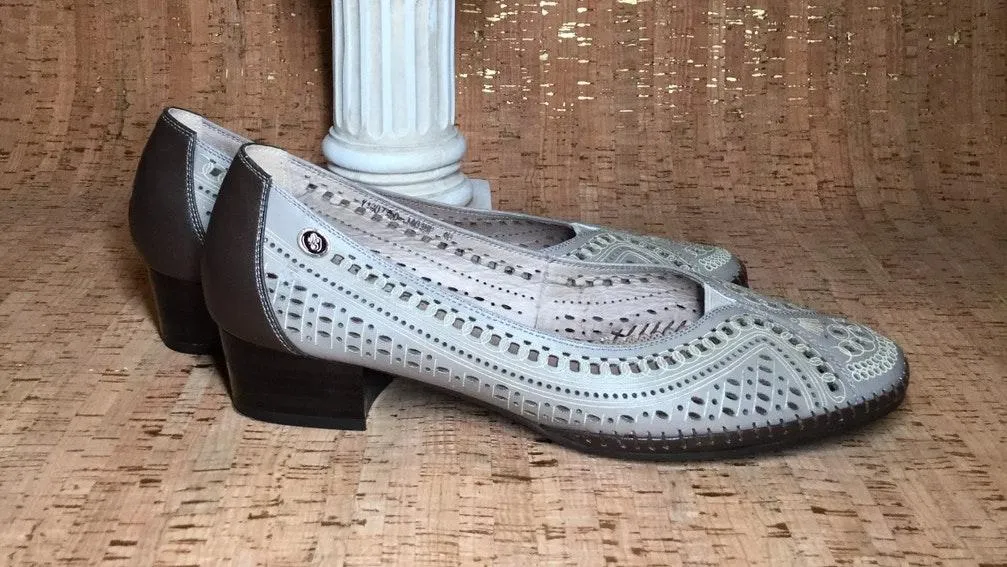 Tanssico Beige Casual Heel Shoes Tan Size 10 - Image 2