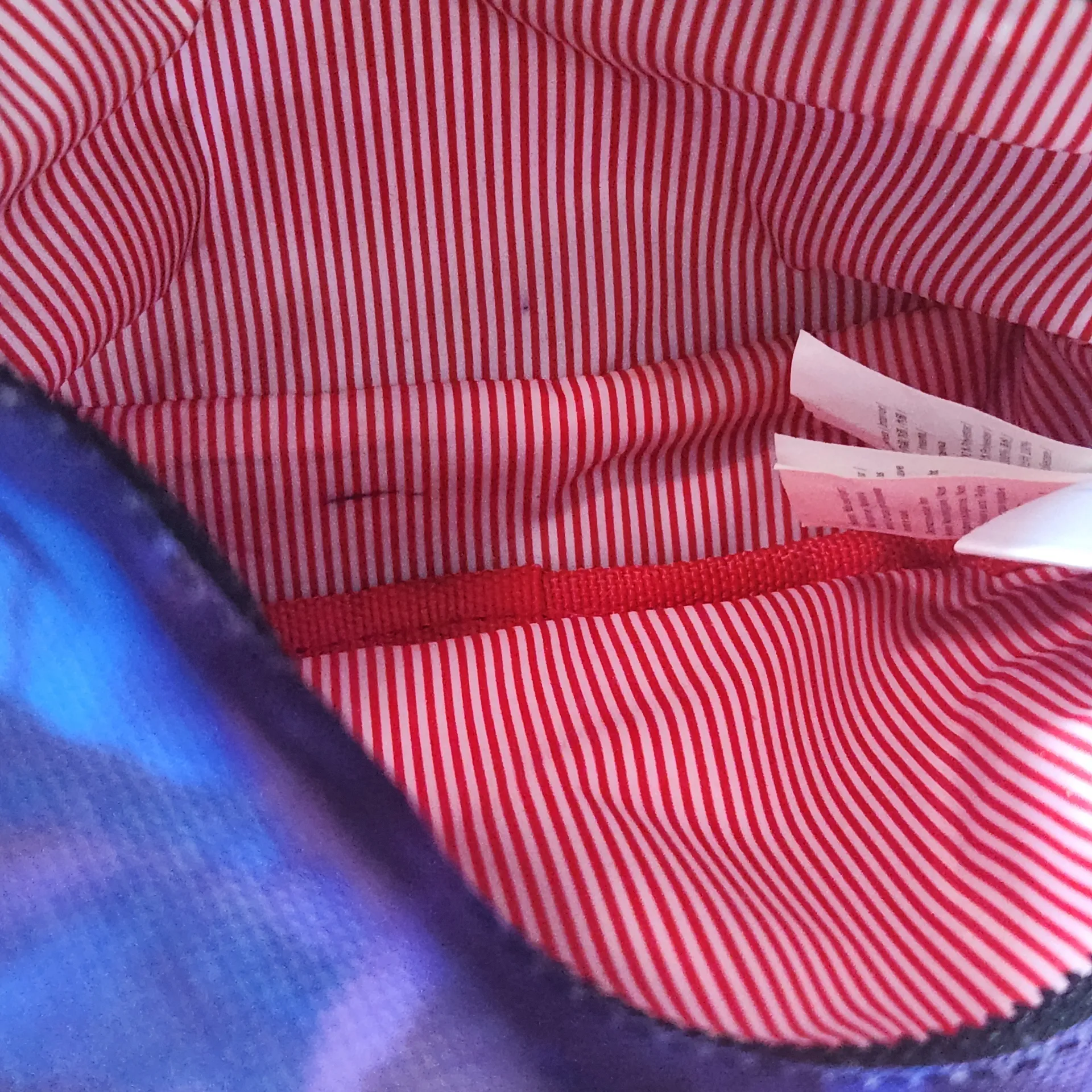 Herschel Blue and Purple Floral Print Fanny Pack - Image 11