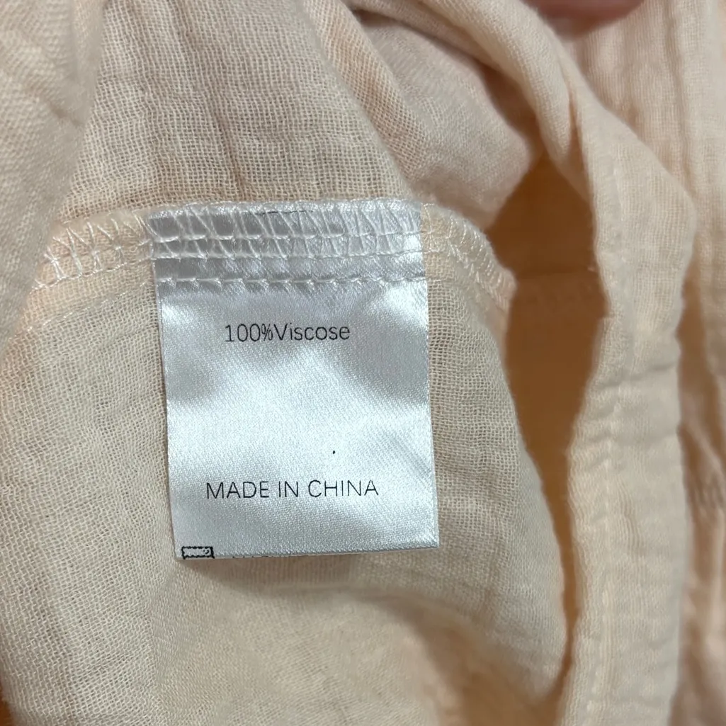 Zesica Babydoll Tunic Blouse Womens M Hi - Image 7