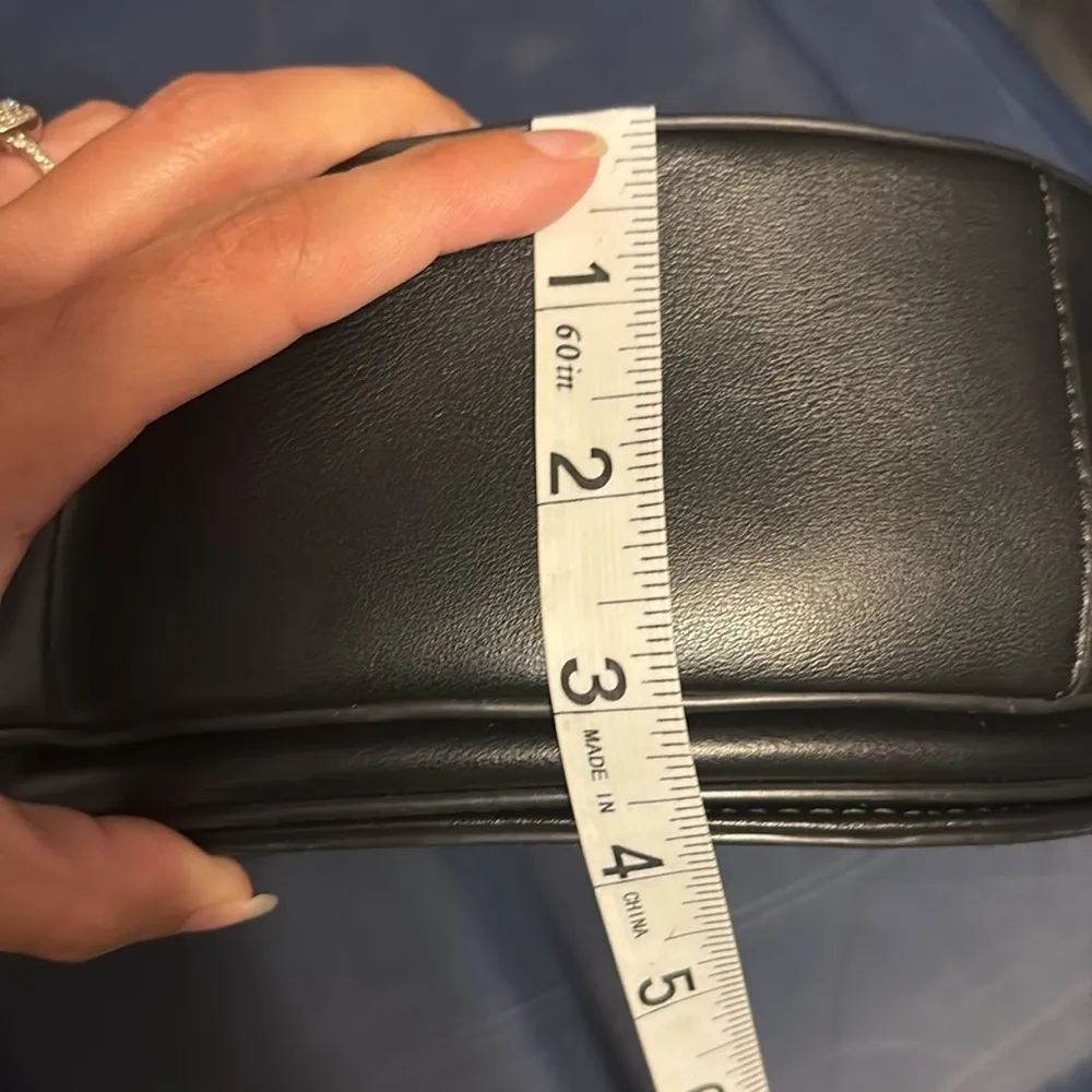 Rebecca Minkoff Astor saddle bag crossbody leather black - Image 13