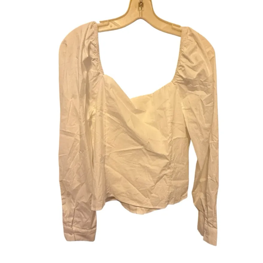 Lulu's White‎ Blouse nwot - Image 5