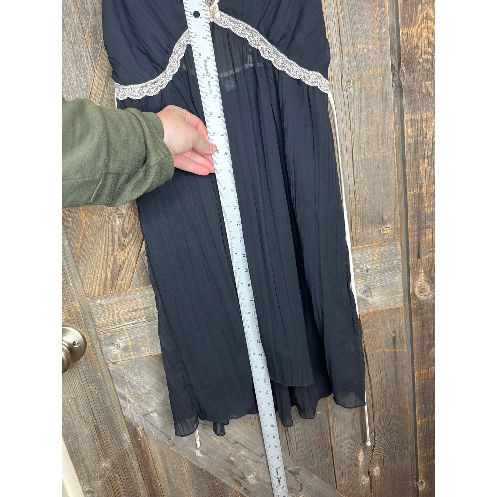 AP9 Intimates Lingerie Slip Dress Gray - Image 7