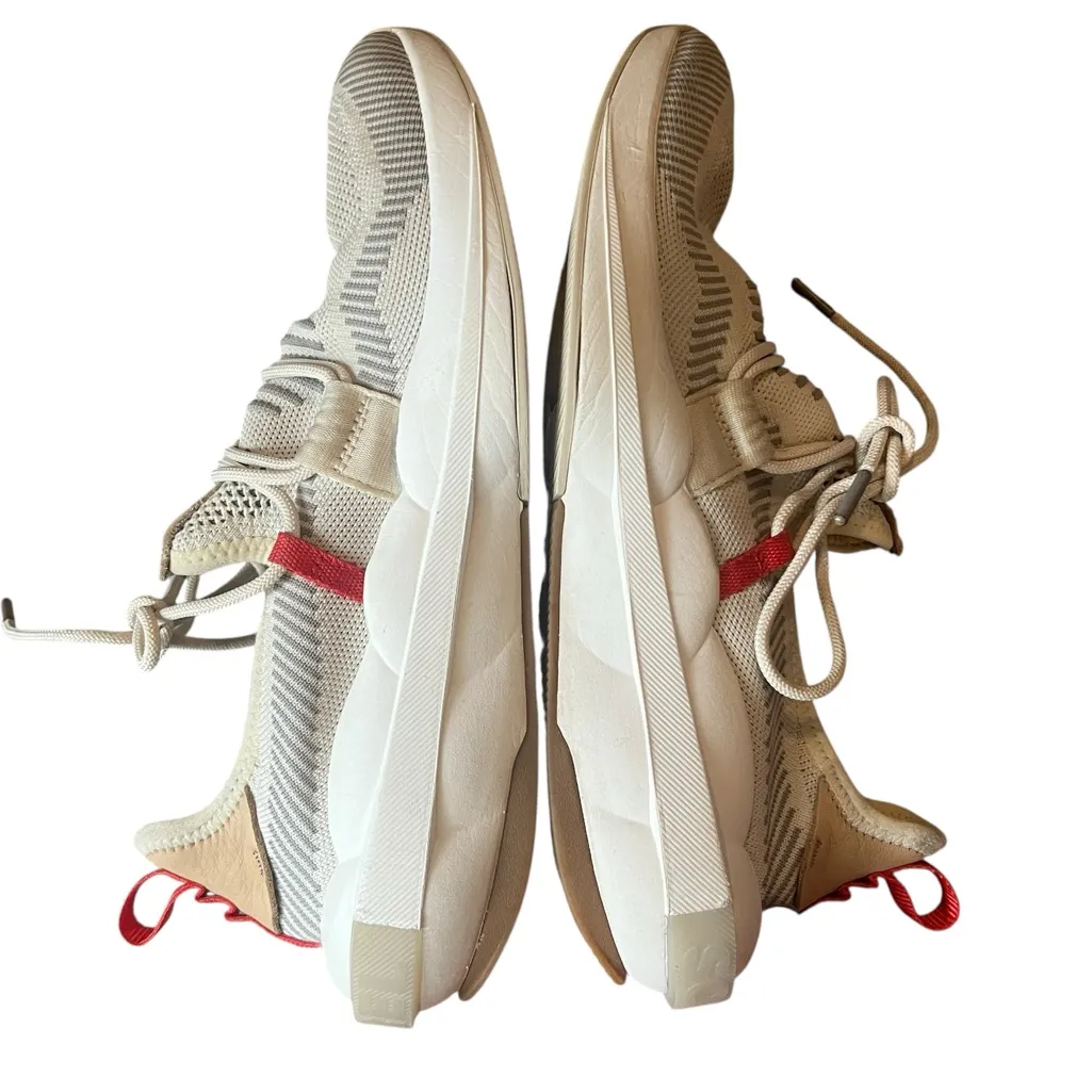 Sorel Explorer Defy Low Sneaker Chalk Sea Salt Beige Athletic Shoes Womens 9.5 - Image 5