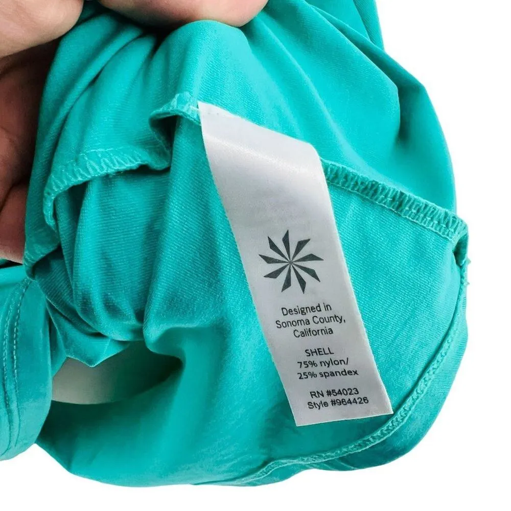 Athleta KiKi Swim Dress Catalina Green Womens Small - Image 6