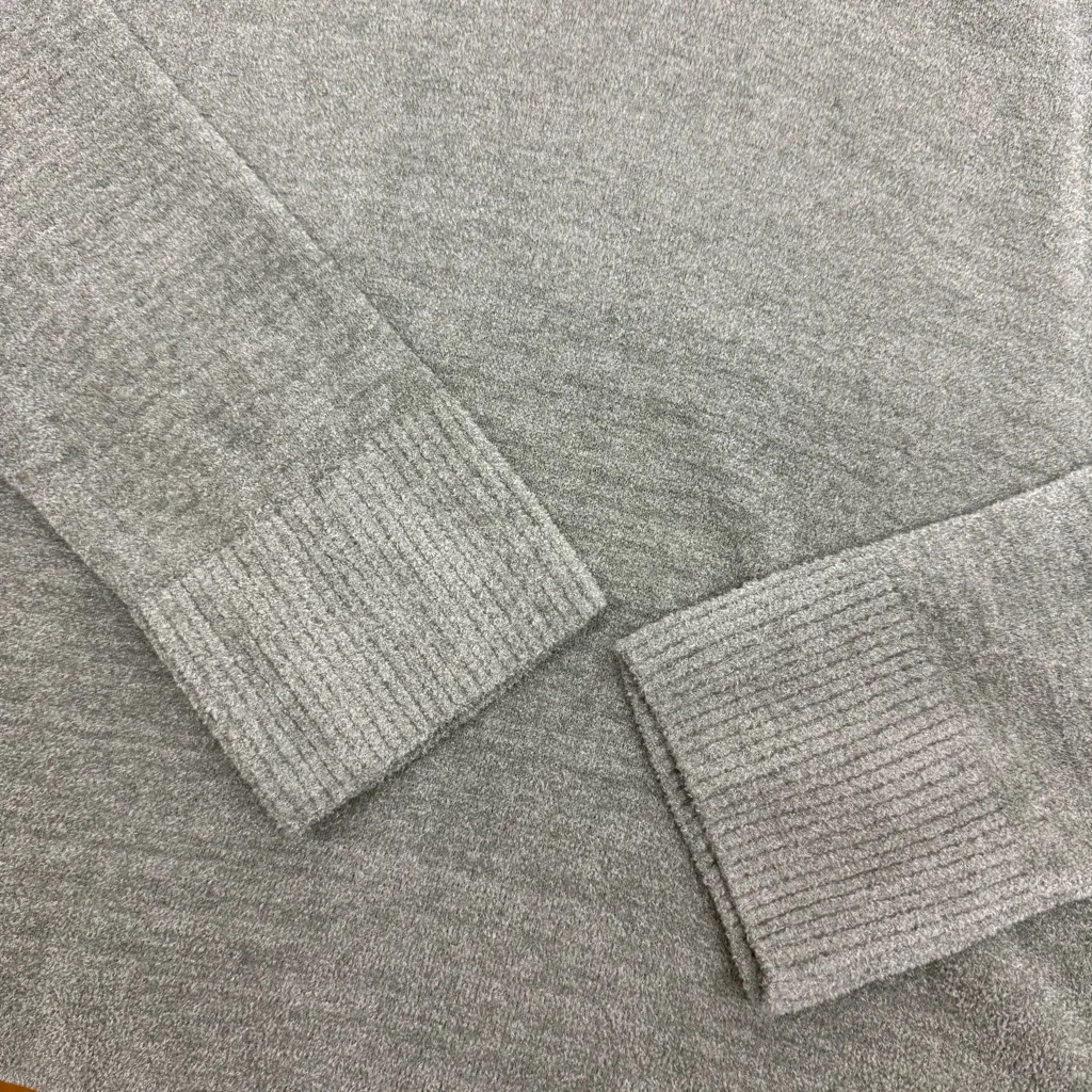 Barefoot Dreams Cozychic Ultra Lite Coastal Cowl Neck Tunic Faded Jade Green - Image 5