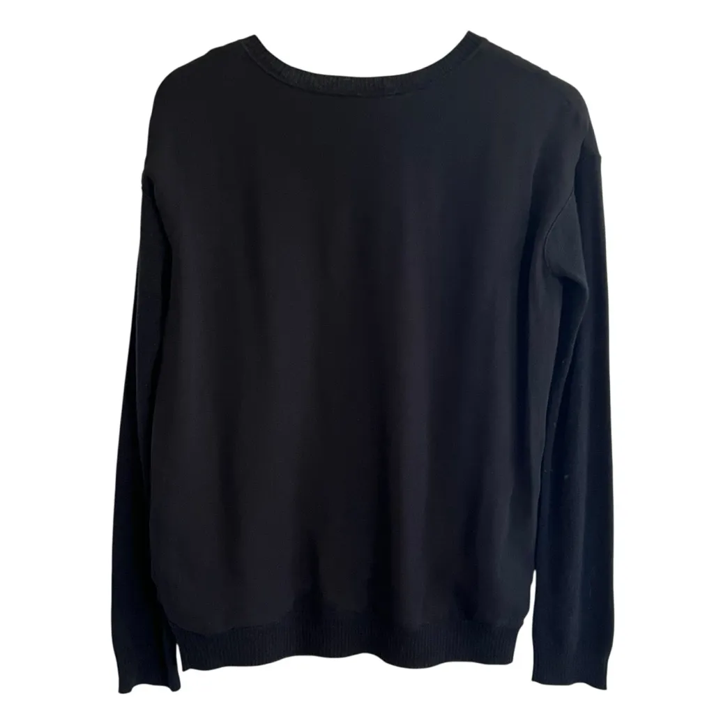 Vince Womens Cashmere Wool Sweater Size XS Silk Minimalist Neutral Quiet Luxury - Image 2