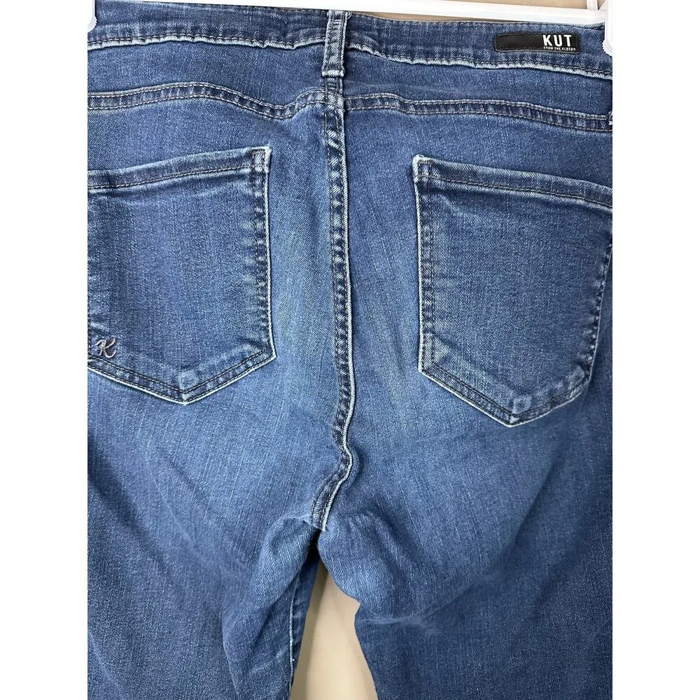 Kut From The Kloth ‘Mia Fab AB Toothpick Skinny’ Medium Wash Blue Jeans Size 8 - Image 7