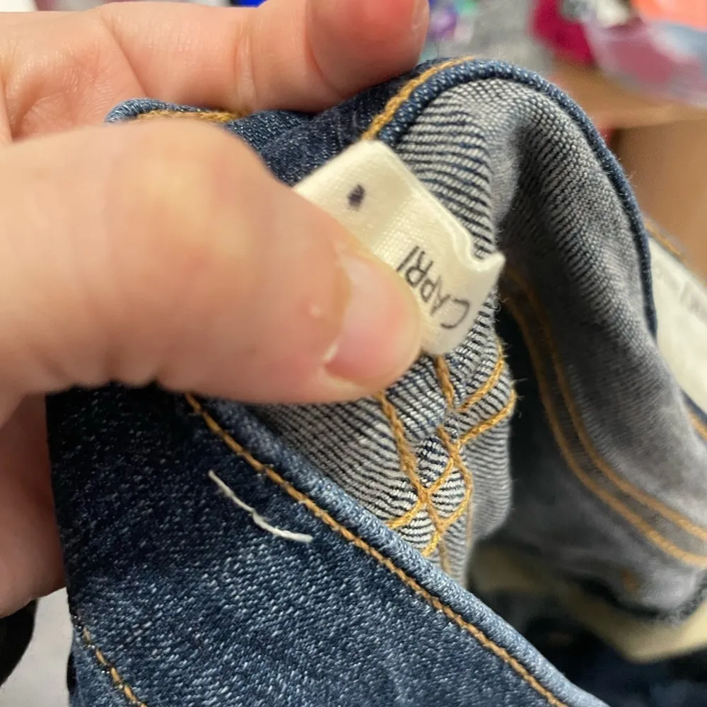 Rag & Bone Raw Hem Capri Jeans 24 - Image 5