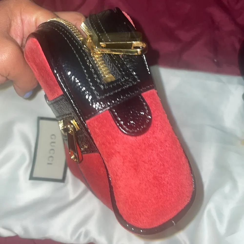 Small Suede Ophidia Belt Bag - Image 7