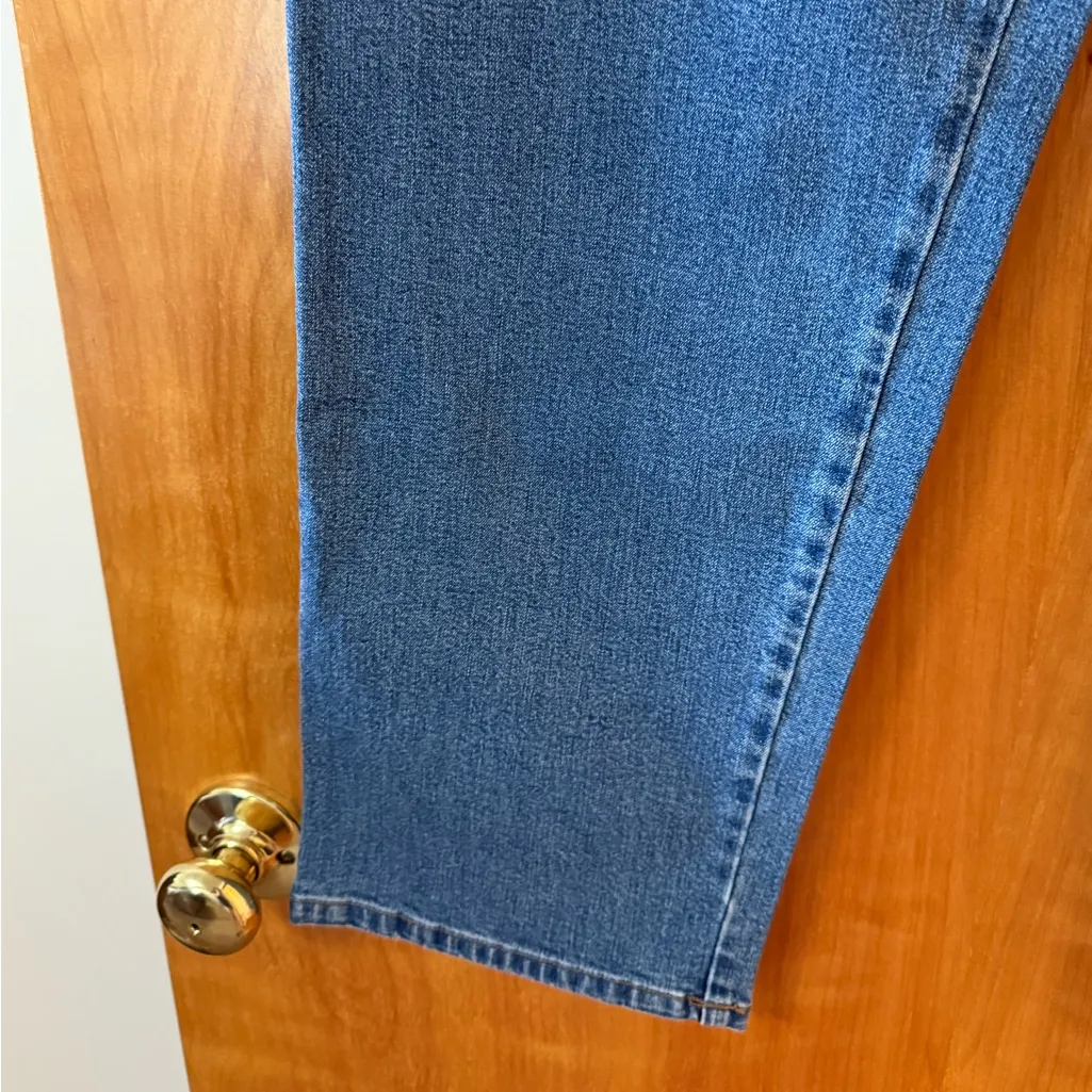 Lauren Jeans Co. Ralph Lauren Vintage Blue Jeans ANKLE 29” Dry Goods NWT Size 14 - Image 10