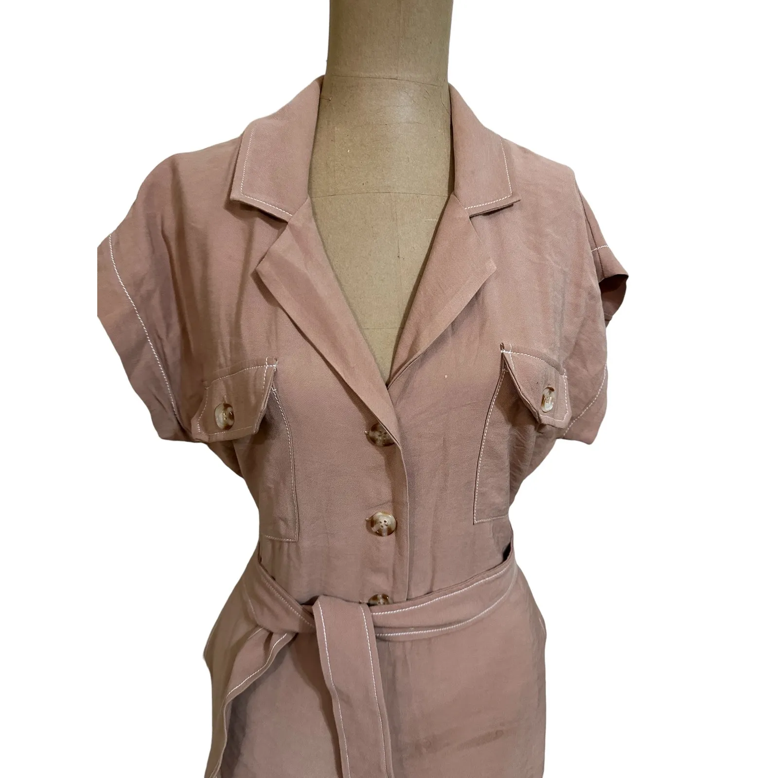 L'Academie  Belted Jumpsuit - Image 4