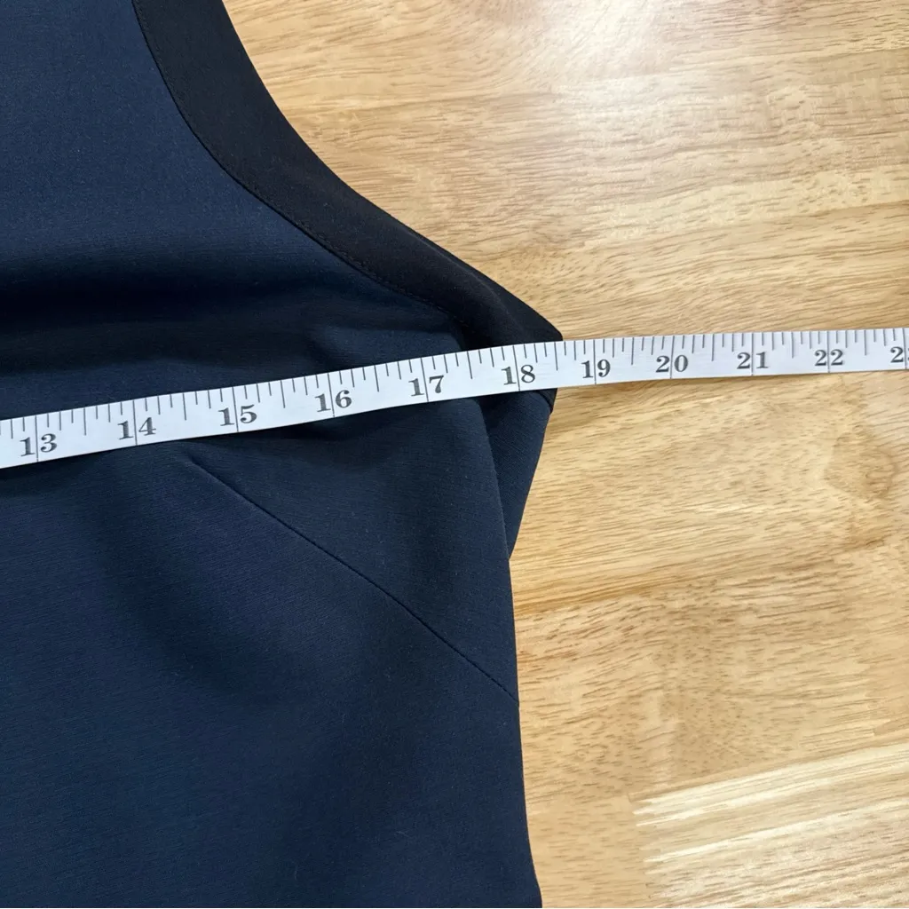 Tahari Women’s Size 10 Black/Blue Sleeveless Dress - Image 5